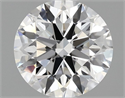 Lab Grown Diamond 1.10 Carats, Round with Ideal Cut, E Color, VVS2 Clarity and Certified by IGI