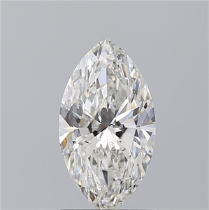 Picture of Natural Diamond 1.50 Carats, Marquise with  Cut, H Color, SI2 Clarity and Certified by GIA