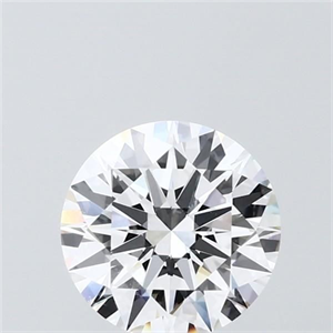 Picture of Lab Grown Diamond 1.52 Carats, Round with Ideal Cut, E Color, VVS2 Clarity and Certified by IGI