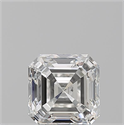Natural Diamond 1.50 Carats, Asscher with  Cut, I Color, SI1 Clarity and Certified by GIA