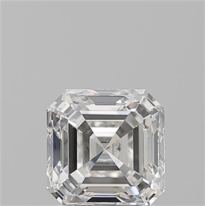 Picture of Natural Diamond 1.50 Carats, Asscher with  Cut, I Color, SI1 Clarity and Certified by GIA