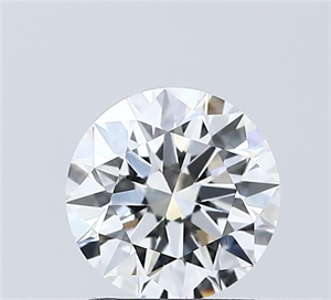 Picture of Lab Grown Diamond 1.50 Carats, Round with Ideal Cut, E Color, VVS2 Clarity and Certified by IGI