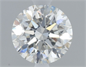 Natural Diamond 0.70 Carats, Round with Very Good Cut, H Color, SI2 Clarity and Certified by GIA