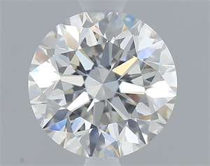 Picture of Natural Diamond 0.70 Carats, Round with Very Good Cut, H Color, SI2 Clarity and Certified by GIA