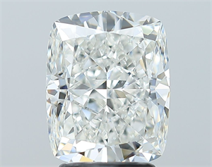 Picture of Natural Diamond 3.02 Carats, Cushion with  Cut, H Color, SI1 Clarity and Certified by GIA