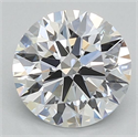 Del inventario de diamantes de laboratorio, 1.09 quilates, Redondo , Color D, claridad VVS2 y certificado IGI