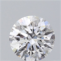 Diamante Natural 0.71 quilates, Redondo , Color D, claridad VVS1 y certificado GIA