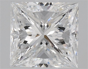 Picture of Natural Diamond 0.80 Carats, Princess with  Cut, D Color, VS1 Clarity and Certified by GIA