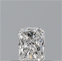 Diamante Natural 0.24 quilates, Radiante , Color E, claridad VVS1 y certificado GIA