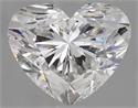 Natural Diamond 2.80 Carats, Heart with  Cut, E Color, SI1 Clarity and Certified by GIA