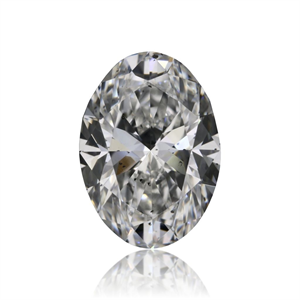 Picture of Natural Diamond 0.71 Carats, Oval with  Cut, E Color, SI2 Clarity and Certified by GIA