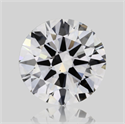Natural Diamond 0.80 Carats, Round with Excellent Cut, F Color, VS2 Clarity and Certified by GIA