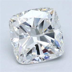 Foto Diamante Natural 5.36 quilates, Del cojín , Color G, claridad SI1 y certificado GIA de