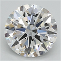 Del inventario de diamantes de laboratorio, 1.50 quilates, Redondo , Color E, claridad VVS2 y certificado IGI