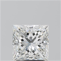 Diamante Natural 2.21 quilates, Princesa , Color H, claridad VVS1 y certificado GIA