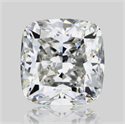 Natural Diamond 0.70 Carats, Cushion with  Cut, G Color, VS2 Clarity and Certified by GIA