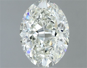 Picture of Natural Diamond 1.00 Carats, Oval with  Cut, I Color, VS2 Clarity and Certified by IGI
