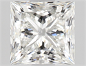 Natural Diamond 0.83 Carats, Princess with  Cut, G Color, VS1 Clarity and Certified by GIA