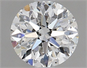 Natural Diamond 1.01 Carats, Round with Very Good Cut, E Color, SI1 Clarity and Certified by GIA