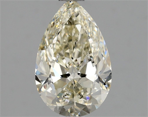 Picture of Natural Diamond 1.01 Carats, Pear with  Cut, K Color, VS2 Clarity and Certified by GIA