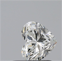 Natural Diamond 0.51 Carats, Heart with  Cut, J Color, SI2 Clarity and Certified by GIA