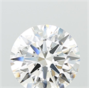 Lab Grown Diamond 3.33 Carats, Round with Ideal Cut, F Color, IF Clarity and Certified by IGI