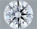 Lab Grown Diamond 1.05 Carats, Round with Excellent Cut, D Color, VVS2 Clarity and Certified by IGI