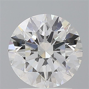 Picture of Lab Grown Diamond 2.10 Carats, Round with Ideal Cut, E Color, VVS2 Clarity and Certified by IGI