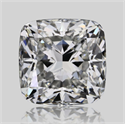 Natural Diamond 0.44 Carats, Cushion with  Cut, F Color, VVS1 Clarity and Certified by GIA