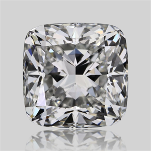 Picture of Natural Diamond 0.44 Carats, Cushion with  Cut, F Color, VVS1 Clarity and Certified by GIA