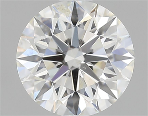 Picture of Natural Diamond 1.00 Carats, Round with Excellent Cut, I Color, SI2 Clarity and Certified by GIA