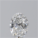 Natural Diamond 1.75 Carats, Oval with  Cut, E Color, VVS2 Clarity and Certified by GIA