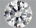 Lab Grown Diamond 3.00 Carats, Round with Excellent Cut, E Color, VS1 Clarity and Certified by IGI