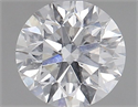 Natural Diamond 1.00 Carats, Round with Excellent Cut, D Color, I1 Clarity and Certified by GIA