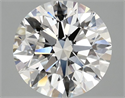 Del inventario de diamantes de laboratorio, 3.00 quilates, Redondo , Color F, claridad VVS2 y certificado IGI