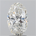 Diamante Natural 1.70 quilates, Ovalado , Color F, claridad VVS2 y certificado GIA