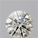 Natural Diamond 0.51 Carats, Round with Excellent Cut, M Color, SI1 Clarity and Certified by GIA