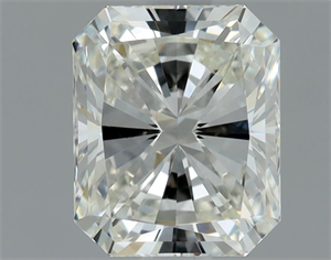 Picture of Natural Diamond 1.02 Carats, Radiant with  Cut, I Color, VS2 Clarity and Certified by GIA