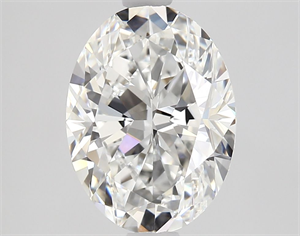 Foto Diamante Natural 1.70 quilates, Ovalado , Color F, claridad VVS2 y certificado GIA de
