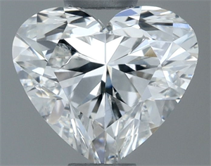 Picture of Natural Diamond 0.50 Carats, Heart with  Cut, G Color, SI1 Clarity and Certified by GIA