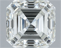 Natural Diamond 1.01 Carats, Asscher with  Cut, I Color, VS1 Clarity and Certified by IGI