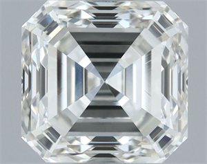 Picture of Natural Diamond 1.01 Carats, Asscher with  Cut, I Color, VS1 Clarity and Certified by IGI