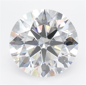 Picture of Lab Grown Diamond 3.04 Carats, Round with Ideal Cut, D Color, VVS1 Clarity and Certified by IGI