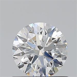 Foto Diamante Natural 0.70 quilates, Redondo , Color E, claridad SI1 y certificado GIA de