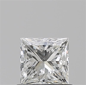 Picture of Natural Diamond 0.70 Carats, Princess with  Cut, G Color, VS2 Clarity and Certified by GIA