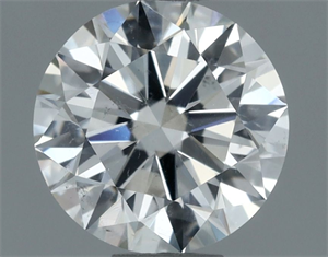Picture of Natural Diamond 0.70 Carats, Round with Excellent Cut, F Color, SI1 Clarity and Certified by IGI