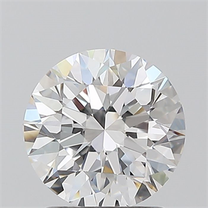 Picture of Natural Diamond 1.50 Carats, Round with Excellent Cut, E Color, VVS2 Clarity and Certified by GIA
