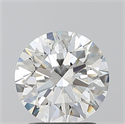 Natural Diamond 1.70 Carats, Round with Excellent Cut, G Color, VS2 Clarity and Certified by IGI