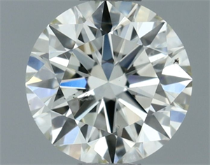 Foto Diamante Natural 0.50 quilates, Redondo , Color J, claridad SI1 y certificado IGI de