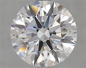 Picture of Lab Grown Diamond 2.31 Carats, Round with Excellent Cut, D Color, VVS1 Clarity and Certified by GIA